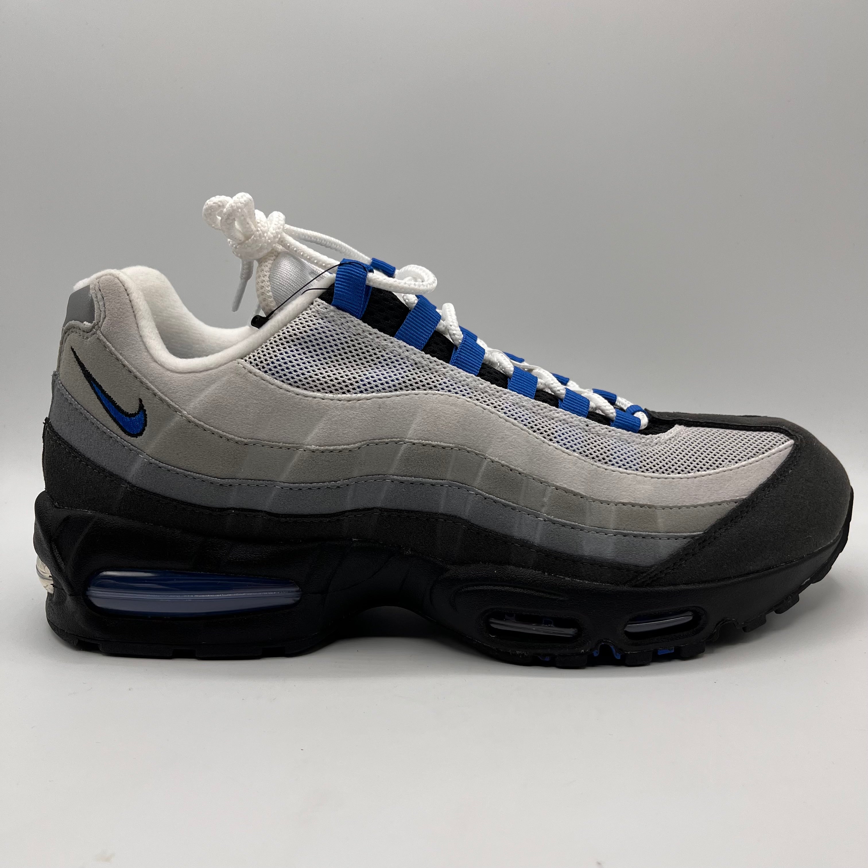Nike Air Max 95s, Big Bubble Blue Spark