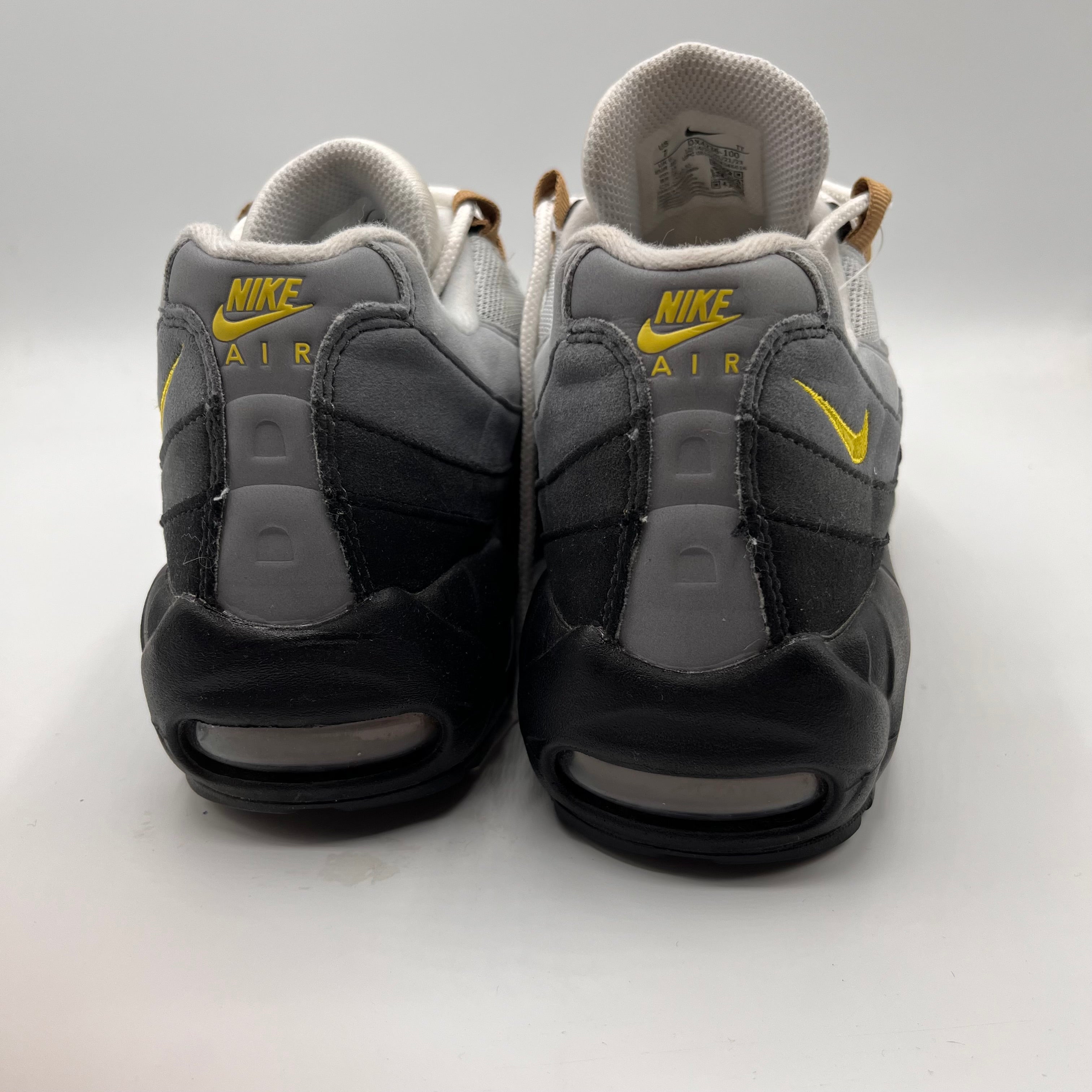 Nike Air Max 95s, Yellow Strike - UK6