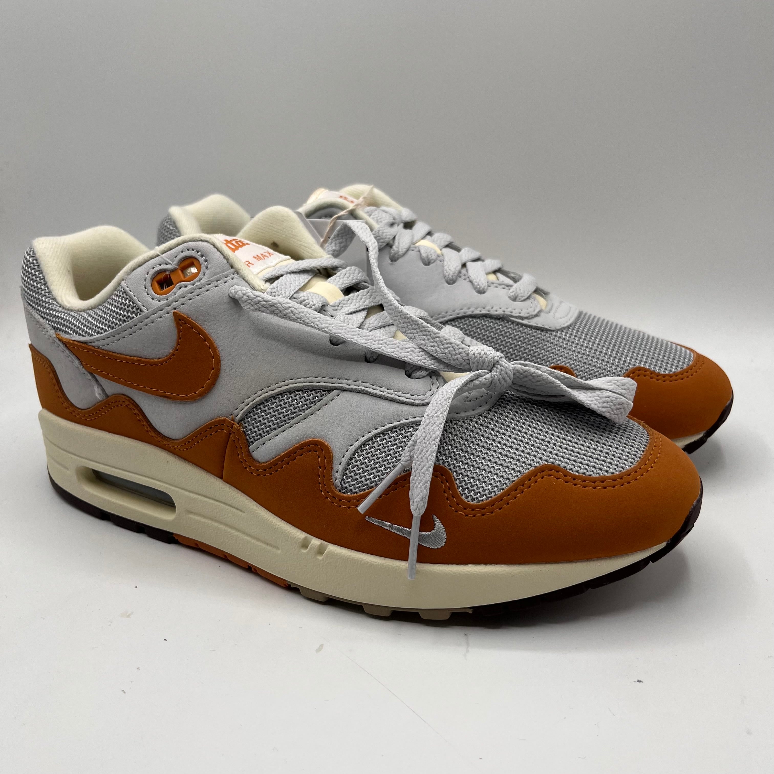 Nike Air Max 1 /P, Metallic Silver Monarch - UK7.5