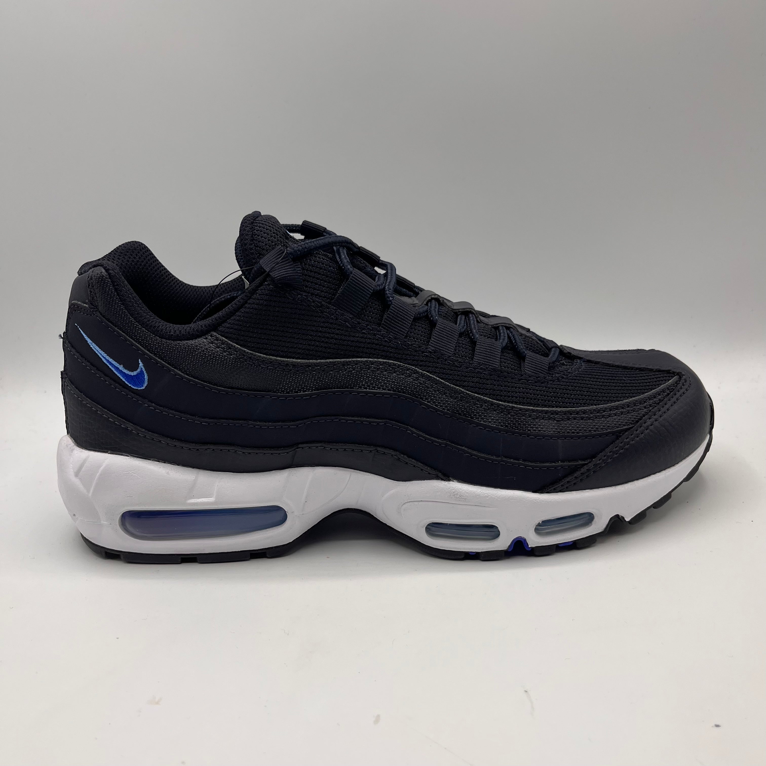 Nike Air Max 95s, Obsidian Racer Blue - UK7.5