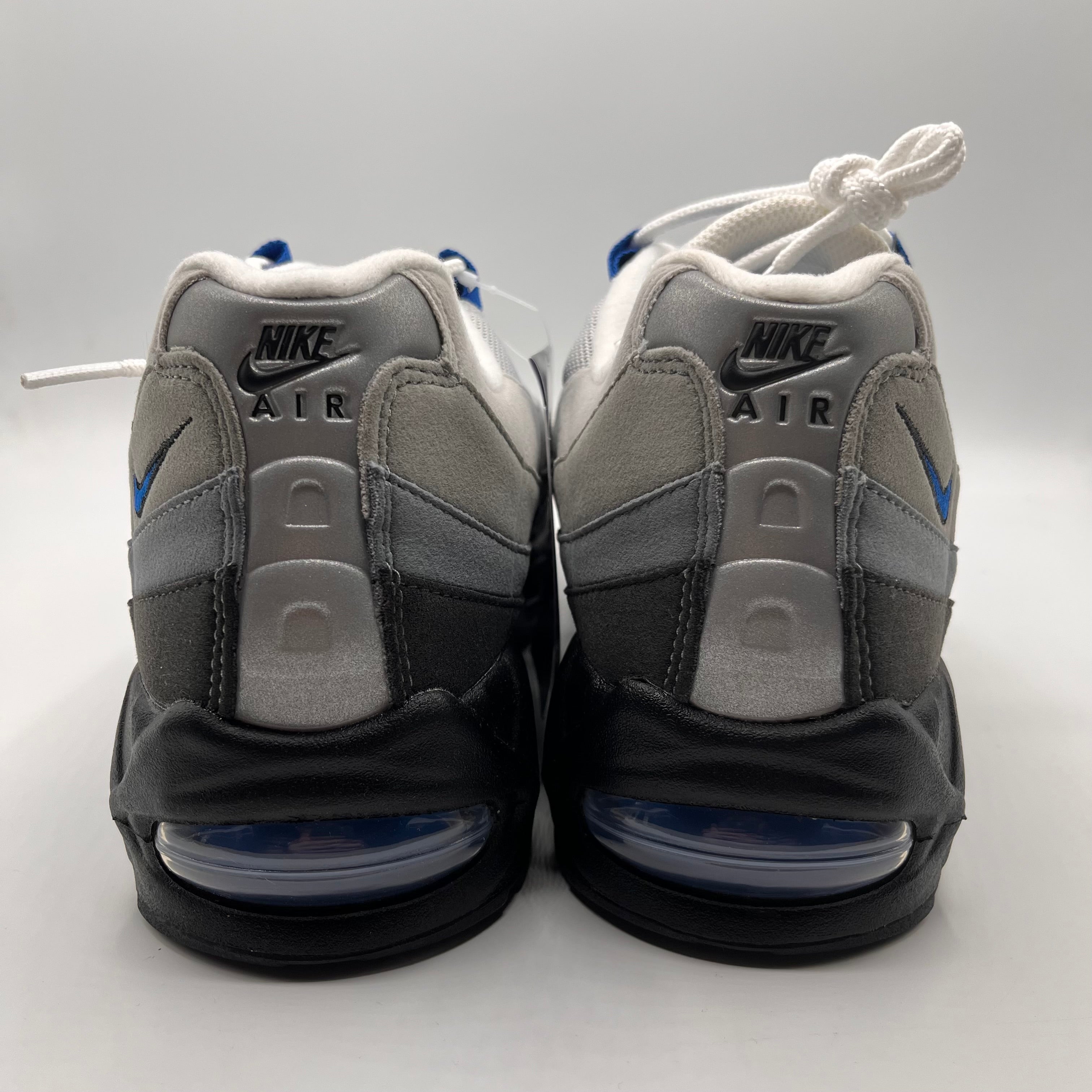 Nike Air Max 95s, Big Bubble Blue Spark