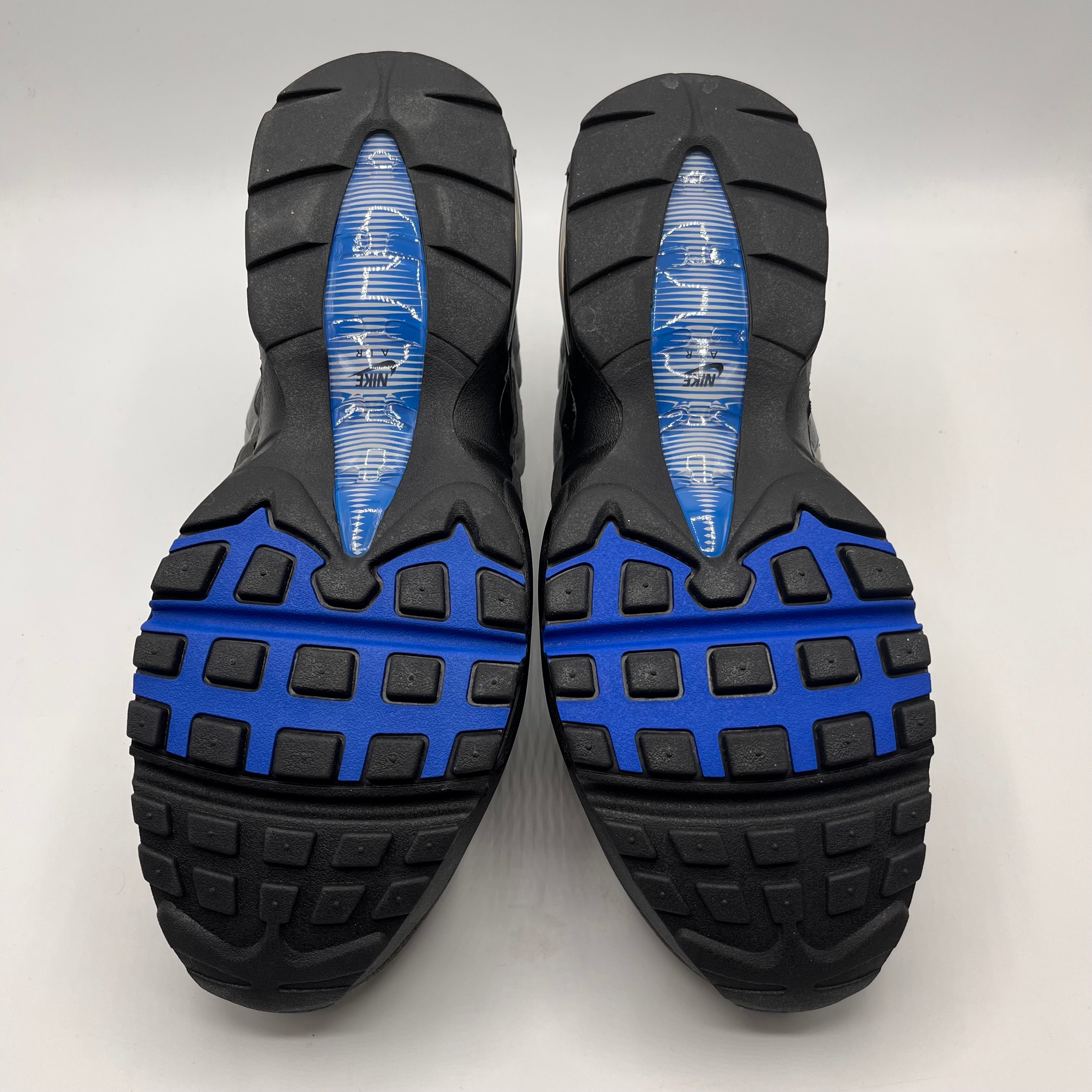 Nike Air Max 95s, Big Bubble Blue Spark