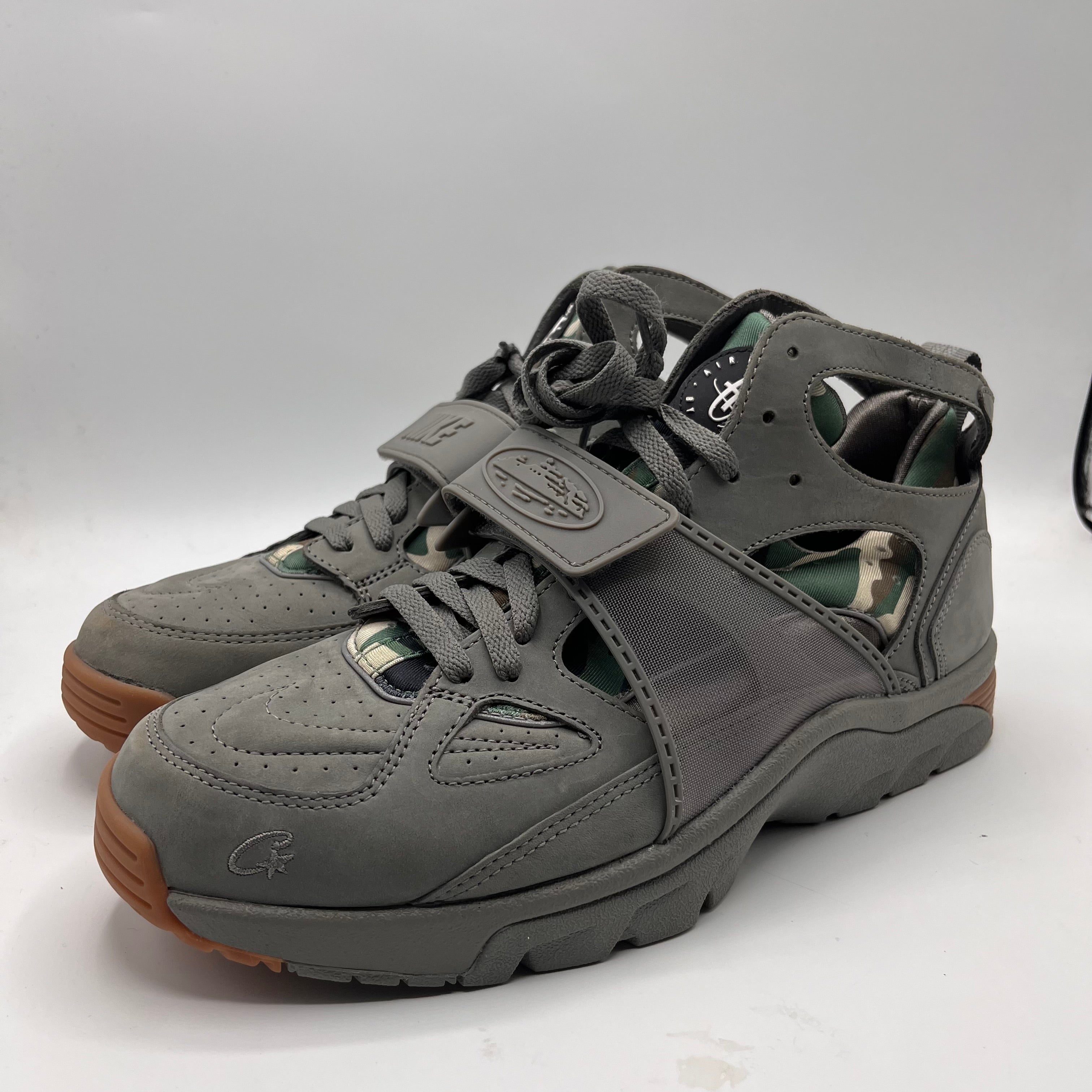 Crtz x Nike Air Huarache SP, Gully Grey.