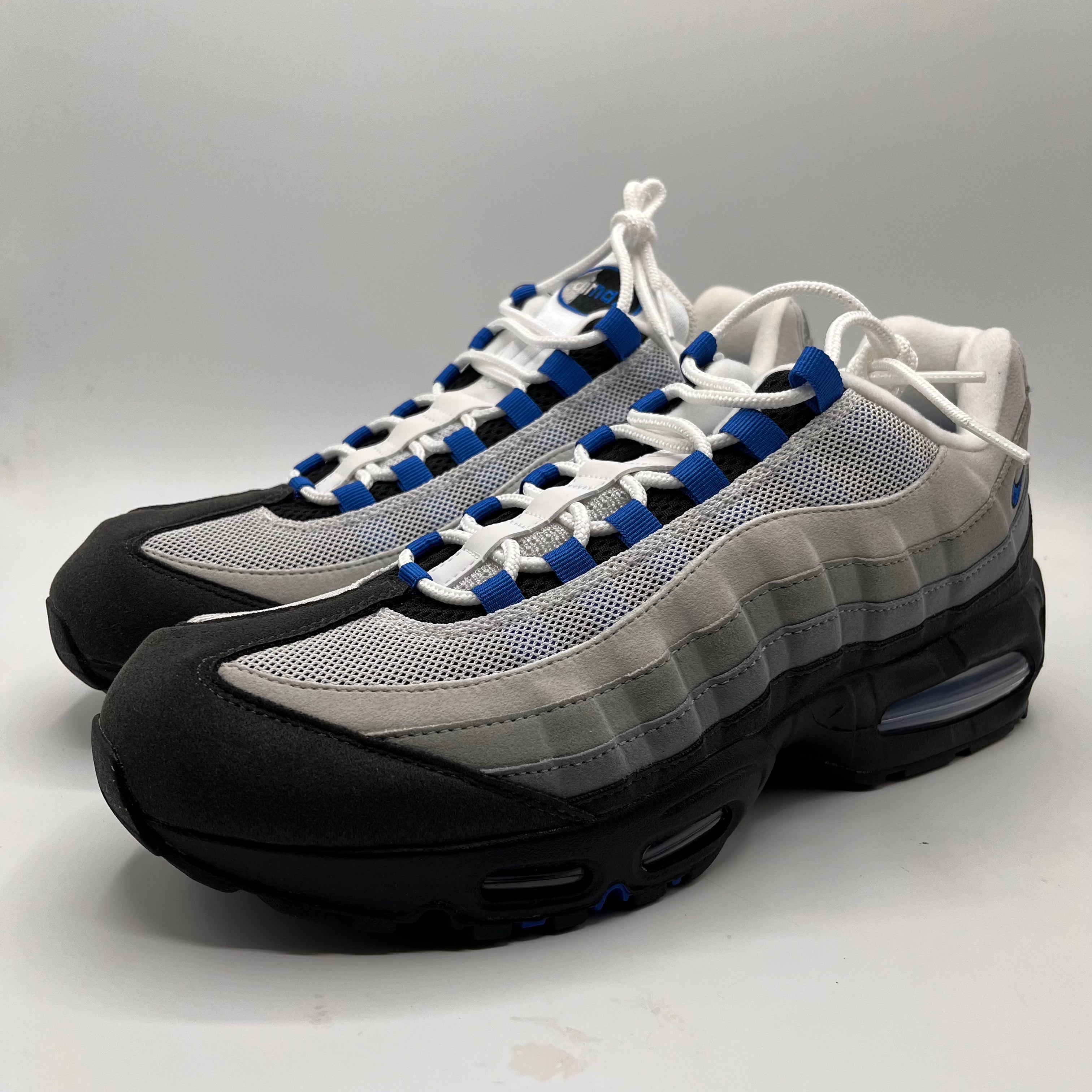 Nike Air Max 95s, Big Bubble Blue Spark