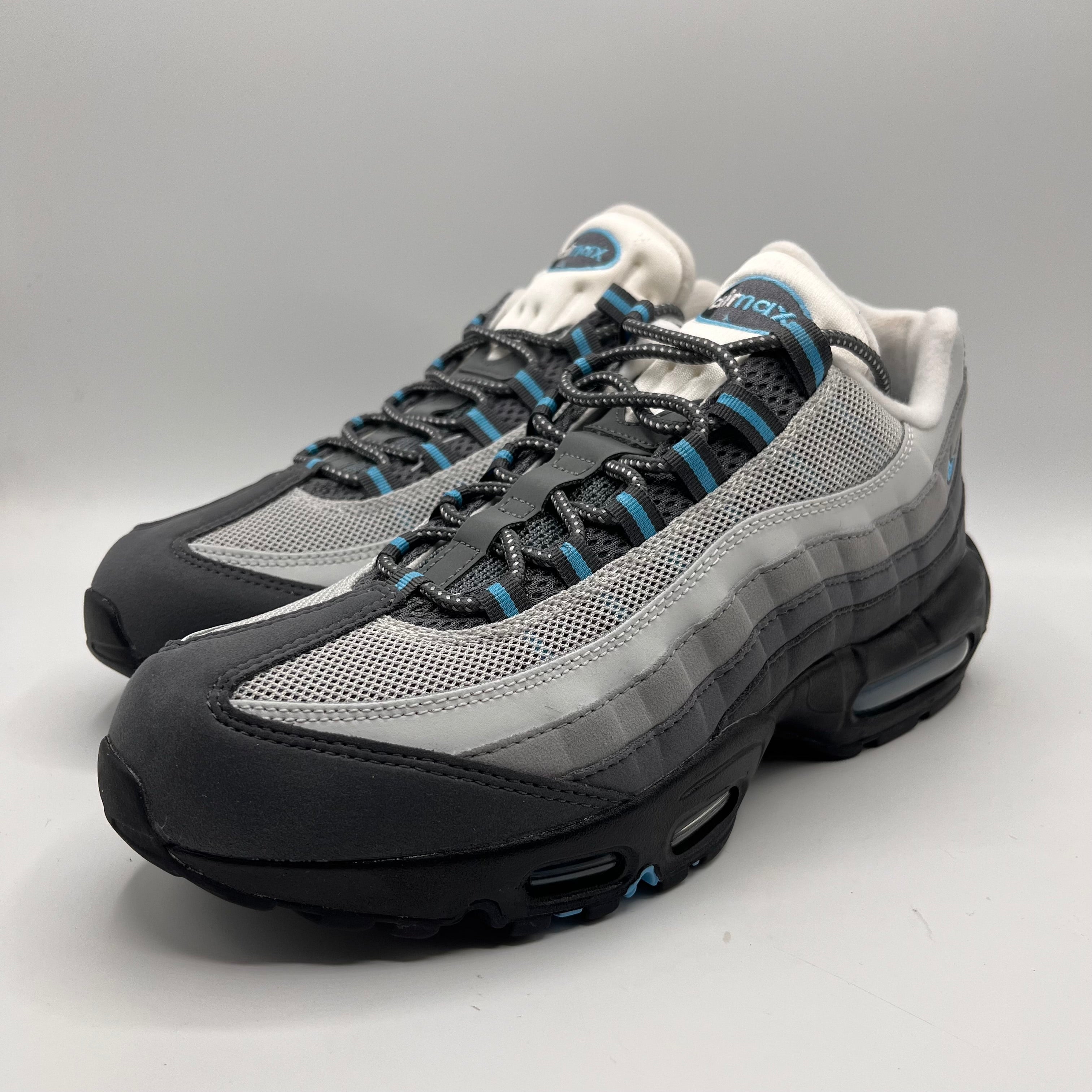 Nike Air Max 95s, Baltic Blue.
