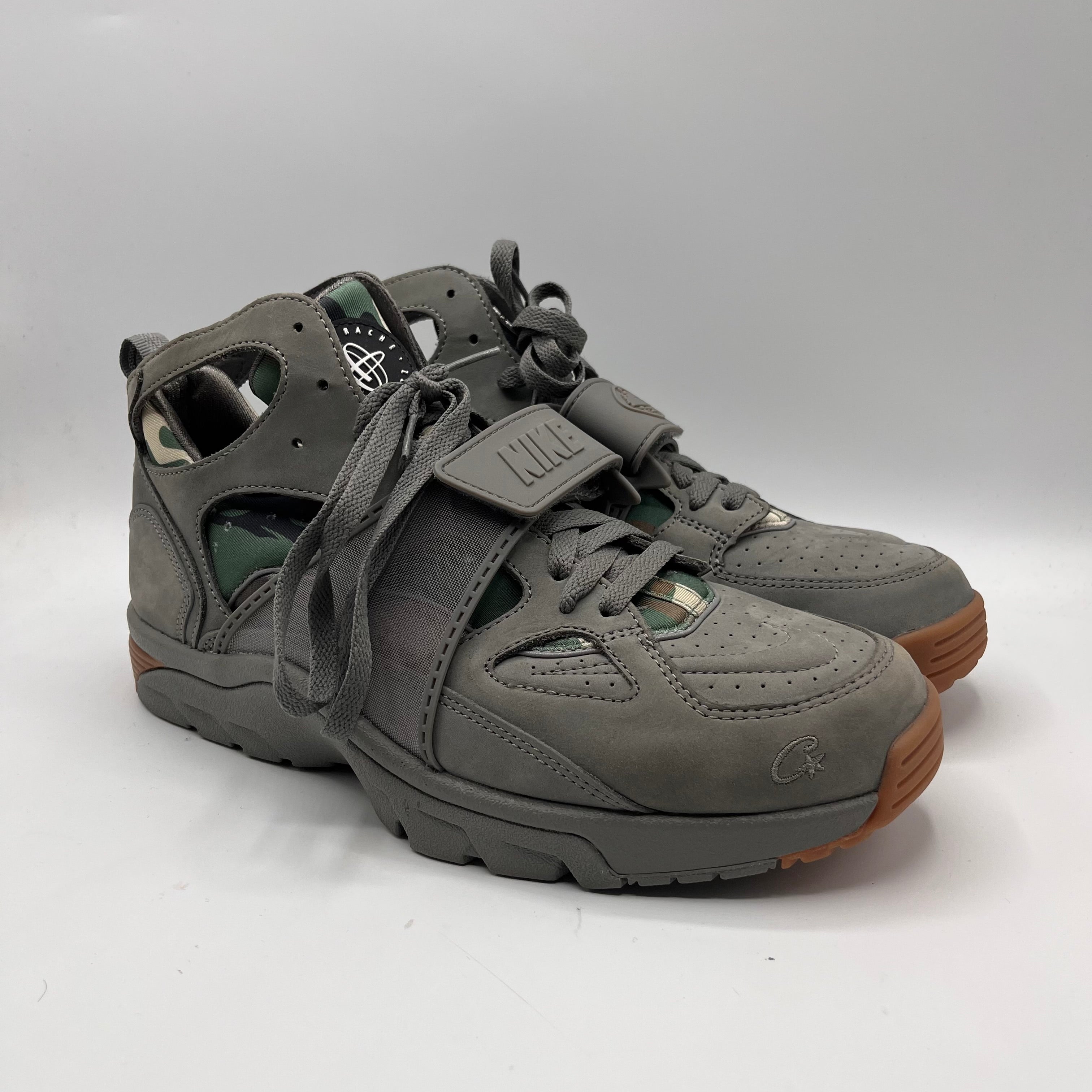 Crtz x Nike Air Huarache SP, Gully Grey.