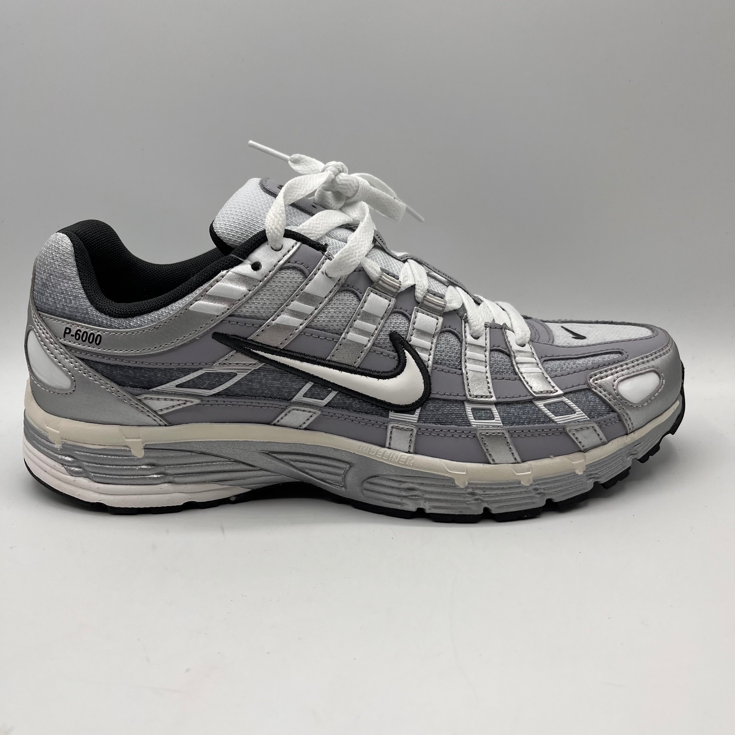 Nike P-6000, Metallic Silver - UK7.5