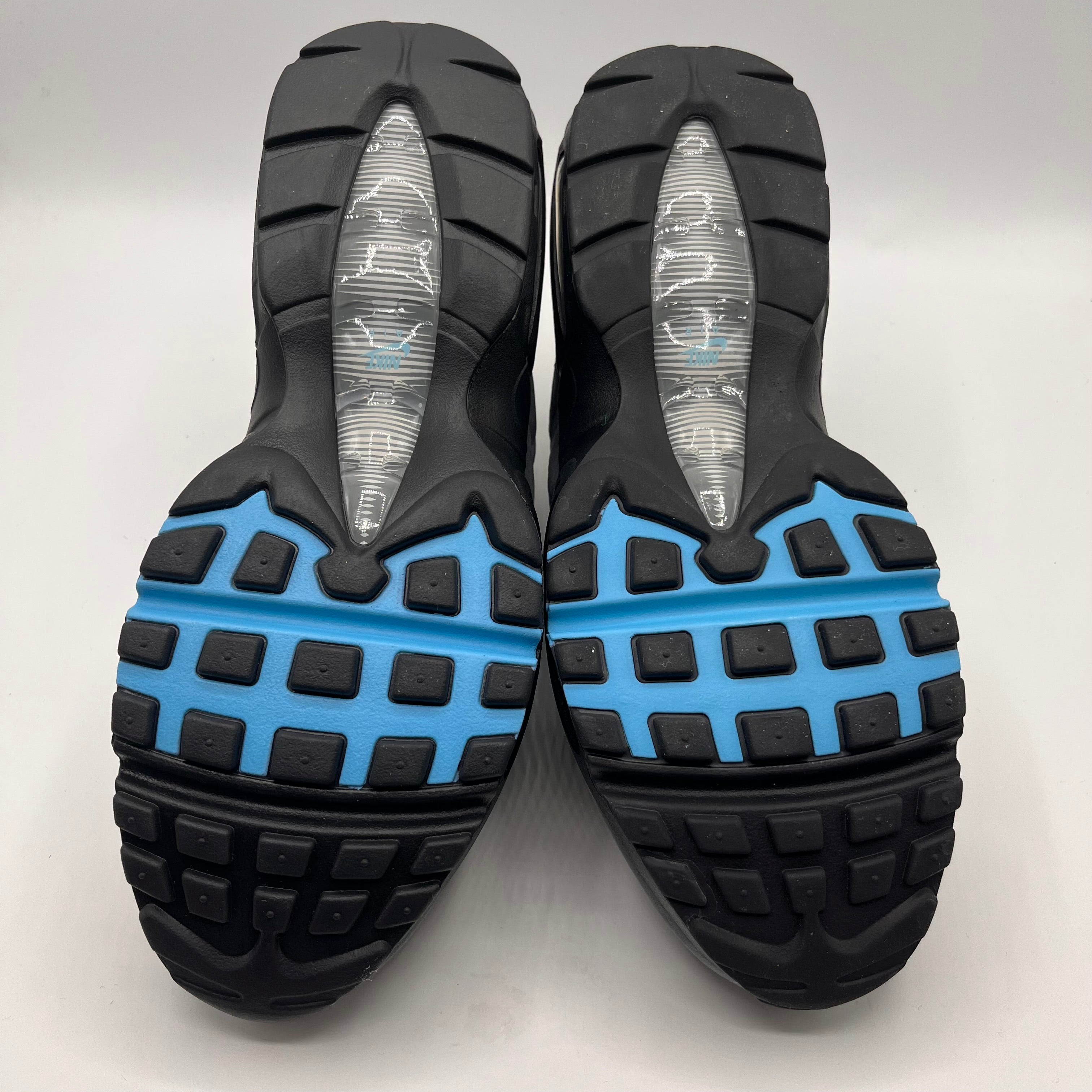 Nike Air Max 95s, Baltic Blue.